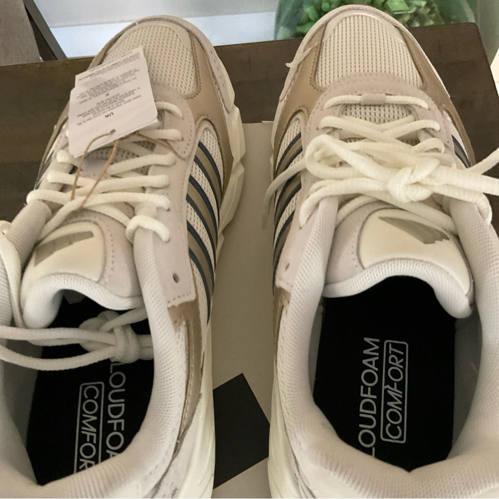 ADIDAS Crazychaos 2000 Sneaker Women's Size US 9.  Off White Grey IG4346 - Picture 7 of 12